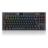 Teclado Mecânico Redragon Horus Rgb Switmarrom Usb K622-rgb