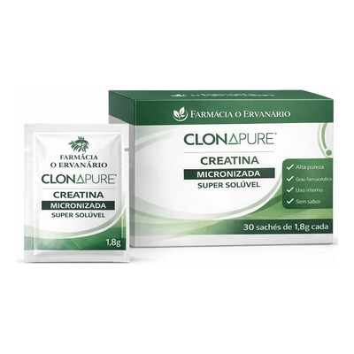 Clonapure® Florien 1,8g 30 Sachês - Creatina Mais Eficiente | MercadoLivre