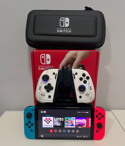 Nintendo Switch Oled Desbloqueado 512gb + Controle