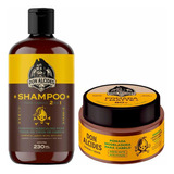 Kit 1x Shampoo 1x Pomada Para Cabelo Lemon Bone Don Alcides