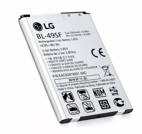 Pila Bateria LG Bl-49sf Bl59sf H735 H515 G4s 2300 Mah