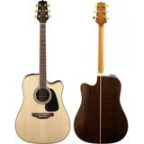 Violão Takamine Gd51ce Natural Tampo Sólido