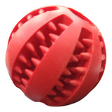 Juguete Pelota Dental Beisbol 7c Mordillo Sabor Menta Perro