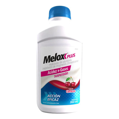Melox Plus Suspensión Cereza 3.7 G\u002F0.5 G\u002F4 G\u002F100 Ml, 1 Frasco 360 Ml | MercadoLibre