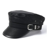 Boina Gorra Policial Envejecido Modelo Strap