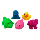 Juguete Chifle Para Mascotas Animales Sonido Set 5 Pcs