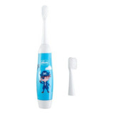 Kit Higiene Bucal Elétrica 3m+ Chicco Cor Azul