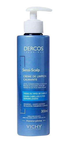 Dercos Creme De Limpeza 300ml