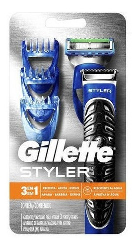 Aparelho De Barbear Gillette Proglide Styler 3 Pentes