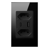 Tomada Inteligente Avatto 4x2 Wifi Usb-c Tuya Alexa Bivolt