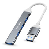 Adaptador Para Laptop Hub Usb A Usb 3.0 4 En 1