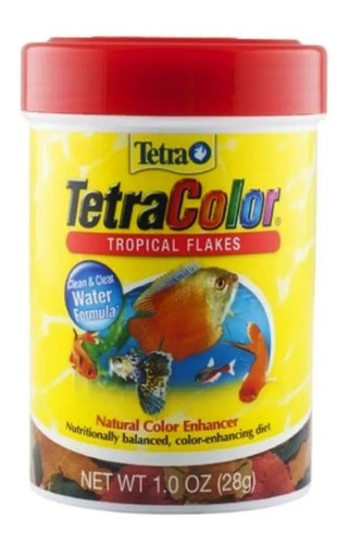 Alimento Tetra Color Escamas X 28 Gr Tropical