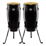 Set De Congas 11 Y 12 PuLG Color Negro Headliner Mc52 Blk