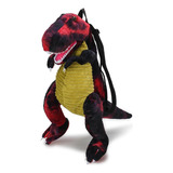 Mochila Peluche Dinosaurio , -t. Rex  Tyrannosaurus Col Ores