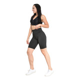 Kit 3 Bermudas Feminina Fitness Academia Short Suplex