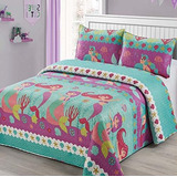 3pc Full - Queen Size Edredón Colcha Niños - Adolescentes Si