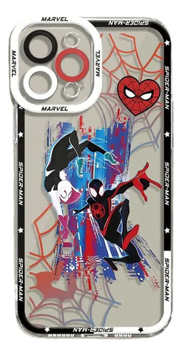 Funda Marvel Spiderman Fashion Art Para iPhone 15, 12, 13, 1