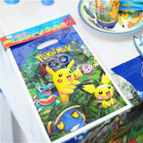 Bolsas Para Cumpleaños Pokémon