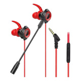 Auriculares Gamer In-ear Con Microfono Extraible G109