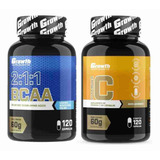 Bcaa 120 Caps + Vitamina C 120 Caps Original Growth