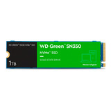 Disco Solido Ssd 1tb Western Digital Green Sn350 M.2 Nvme Pc