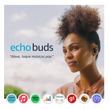 Fone De Ouvido Echo Buds 2ª Geração Sem Fio Com Alexa Amazon