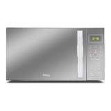 Micro-ondas 28 Litros 1400w Pmo28e Branco E Espelhado Philco 220v