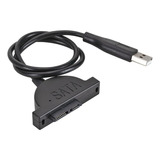 Cable Adaptador Mini Sata A Usb 2.0 Unidad Cd-dvd Portátil 