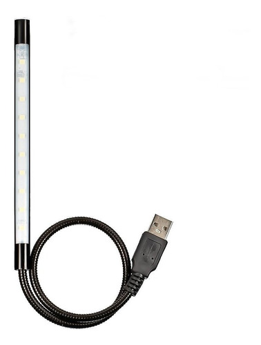 Lampara Led Flexible Para Pc, Auto, Puerto Usb, Touch Switch