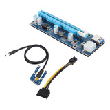 Adaptador Elevador Extensor Mini Pci-e A Pci Express16x Con