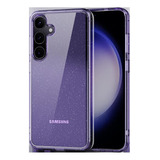 Capa Crystal Glitter Da Rock Para Samsung Galaxy S24 Plus