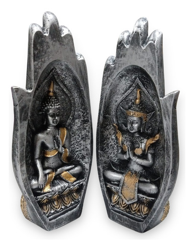 Mão Buda Hindu Prata