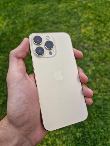 Apple iPhone 13 Pro De 128 Dorado Batería Al 84% Impecable