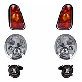 Faros + Nieblas + Calaveras (6 Piezas) Cooper 2002-2006 Depo