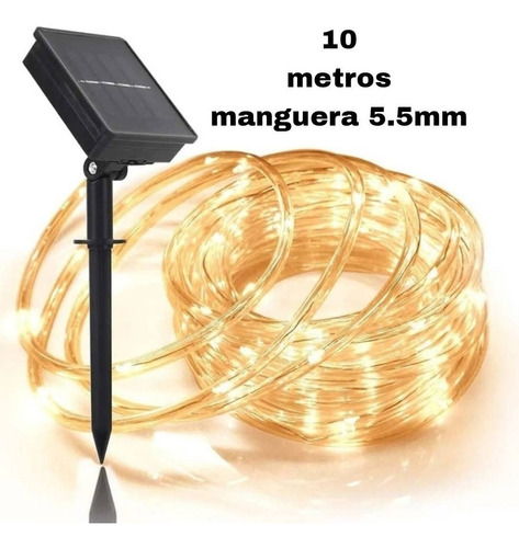 Manguera Solar 10 Metros 5mm Calida