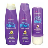 Kit Aussie Shampoo+condicionador Moist 360ml + Masc. 236ml