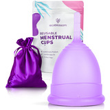 Ecoblossom Kit De Copa Menstrual  Tampon, Almohadilla Y Dis