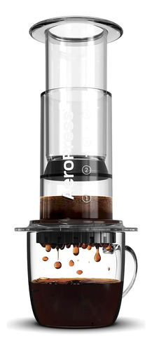 Cafetera Aeropress , Portatil, 3 En 1 , 296 Ml , Clear