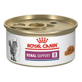 Pack 24 Latas Royal Canin Renal D Para Gato 85 Grs C/u