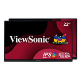 Set 2 Monitores Ips Full Hd 22'' Viewsonic Va2256-mhd_h2