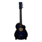Guitarra Acústica Star Azul 38  Parquer Gac120blu