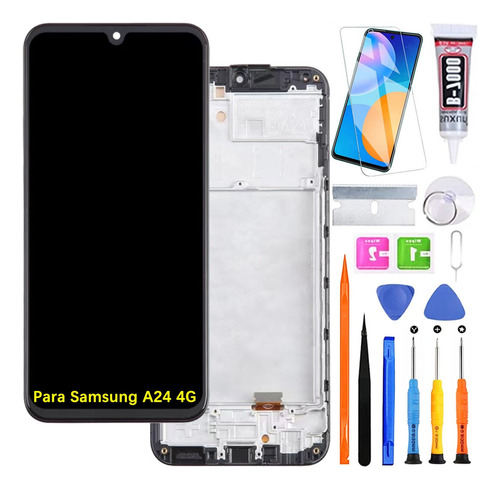 Pantalla Para Samsung A24 4g A245m A245f Incell Con Marco