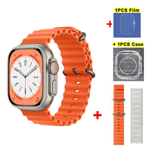 Reloj Inteligente Deportivo Para Hombre Y Mujer W68 Plus Ult