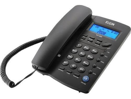 Telefone De Mesa Com Identificador De Chamadas E Viva-voz T