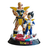 Dragon Ball Z Nappa E Vegeta Estátua Diorama Action Figure