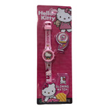 Reloj Con Luz Hello Kitty Digital Infantil Nena Niña Pulsera