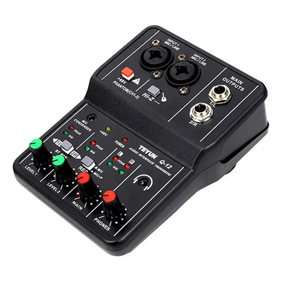 Mini Mezclador De Audio 2 Canales Consola De Placa Estéreo ~ | Meses sin interés