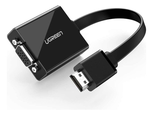 Ugreen Adaptador Activo Hdmi A Vga Con Conector De Audio De 