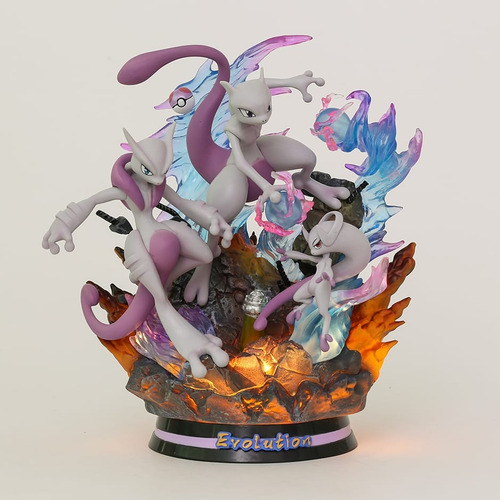 Figura Lámpara Mewtwo - Pokémon 