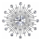 Reloj De Pared - Reloj De Pared Decorativo De Cristal R